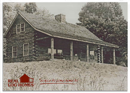Original Real Log Homes cabin - Hartland, VT